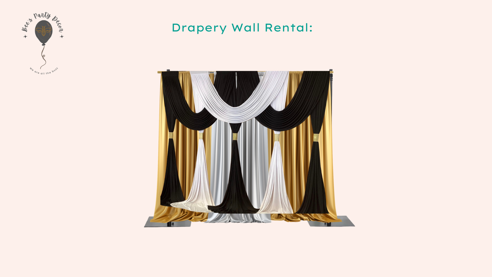 Drapery Wall Rental